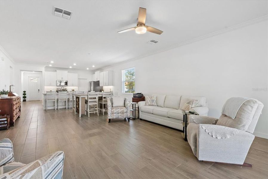 Furnished interior view inside a new home in Southshore Bay Active Adult: Active Adult Manors, Wimauma (Image 18).