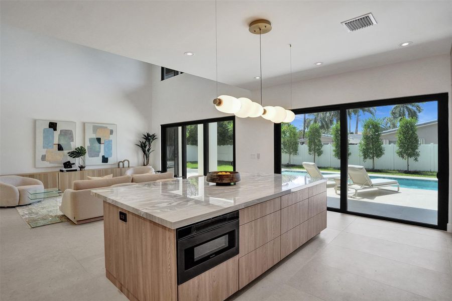 Furnished interior view inside a new home in , Lighthouse Point (Image 6).