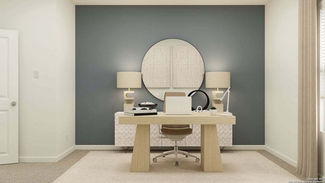 Furnished interior view inside a new home in , Corpus Christi (Image 4).