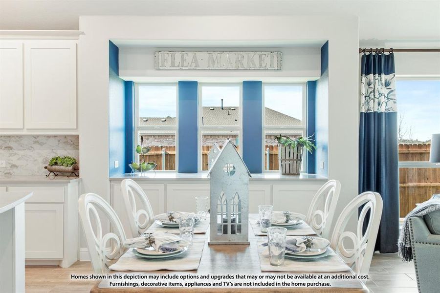 Furnished interior view inside a new home in ArrowBrooke, Aubrey (Image 15).
