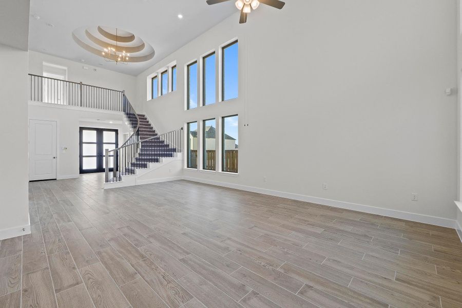 Spacious, unfurnished interior of a new home in Parmer Ranch, Georgetown (Image 20).