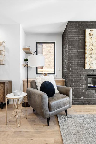 Furnished interior view inside a new home in , Denver (Image 12).