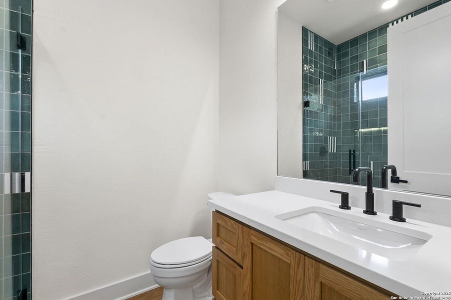 Furnished interior view inside a new home in , San Antonio (Image 3).