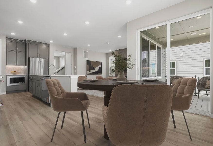 Homesite 48 Dining, Kitchen + Great Room - Virtually Staged - 6 of 17