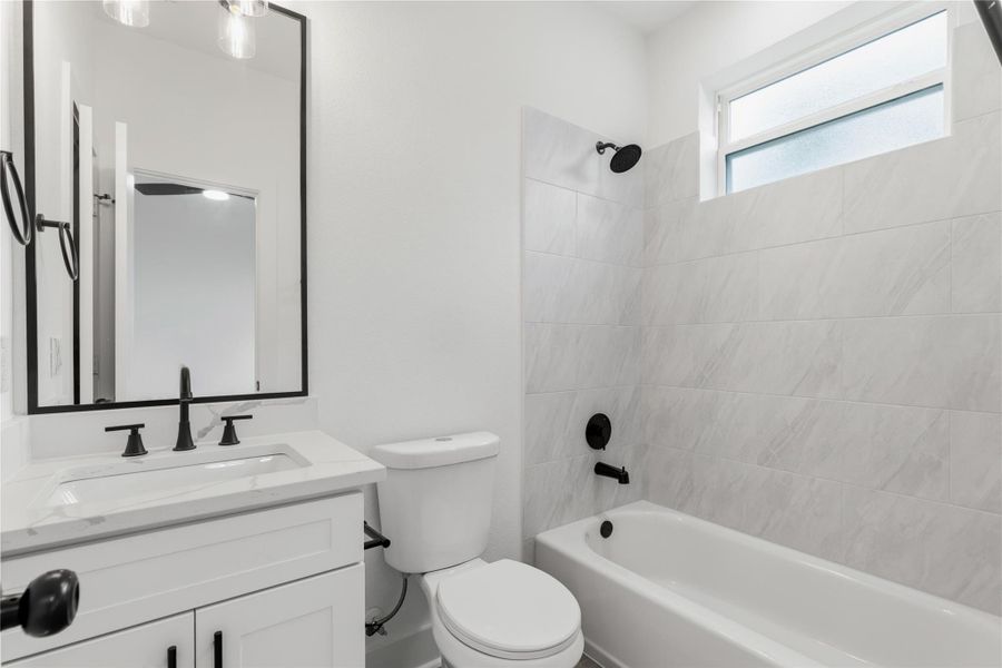 Furnished interior view inside a new home in , Houston (Image 12).