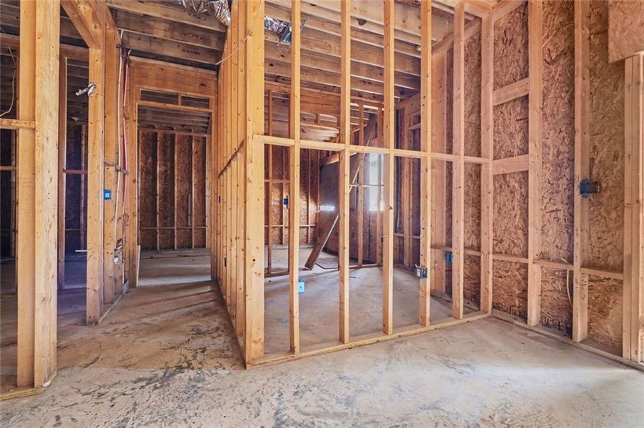 In-progress construction of a new home in , Atlanta, GA (Image 8).