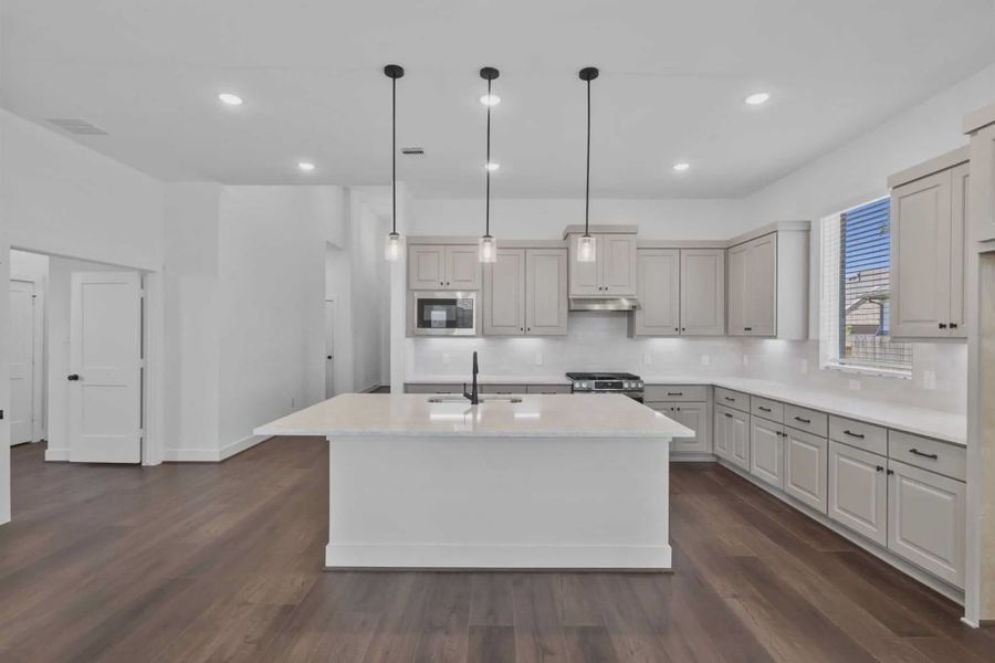 Furnished interior view inside a new home in Artavia, Conroe (Image 3).