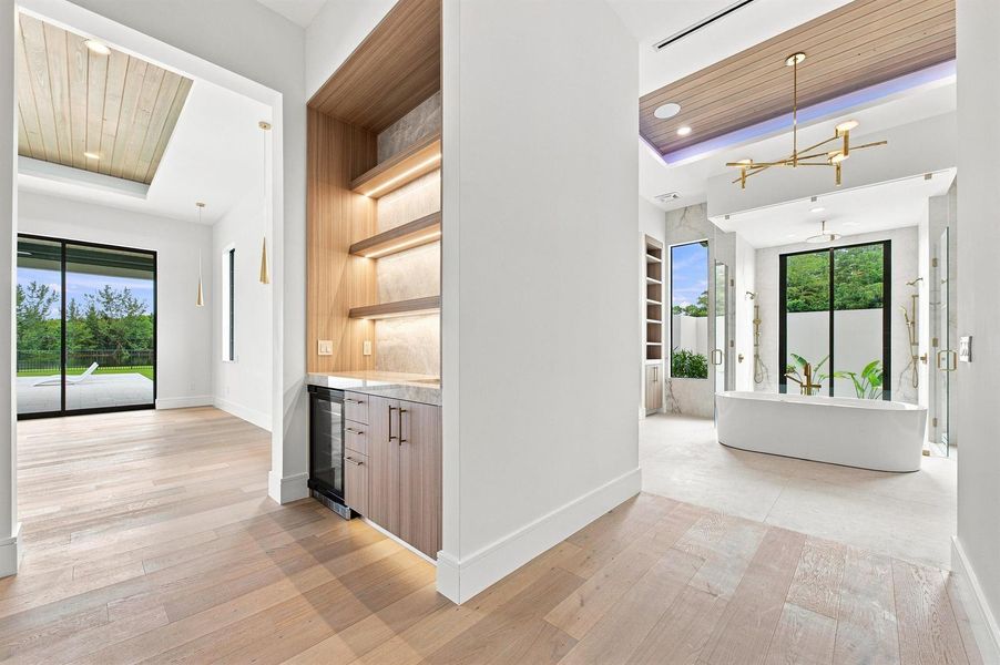 Primary wet bar