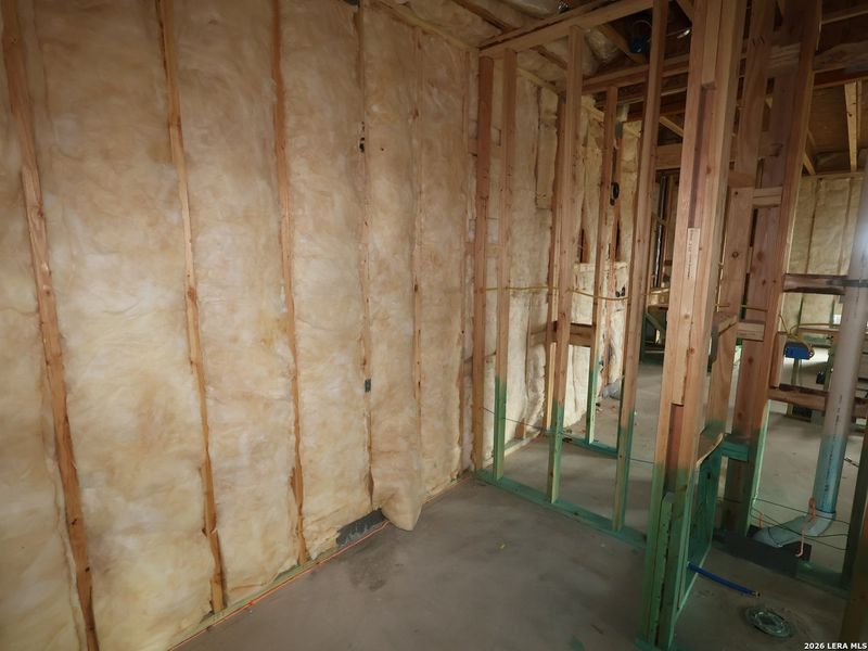 In-progress construction of a new home in Mesquite Ridge, San Antonio, TX (Image 32). In-progress construction of a new home in Mesquite Ridge, San Antonio, TX (Image 32).