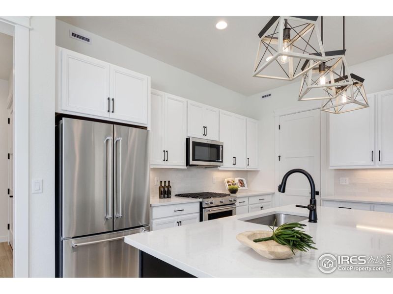 Furnished interior view inside a new home in Westerly, Erie (Image 10). Furnished interior view inside a new home in Westerly, Erie (Image 10).