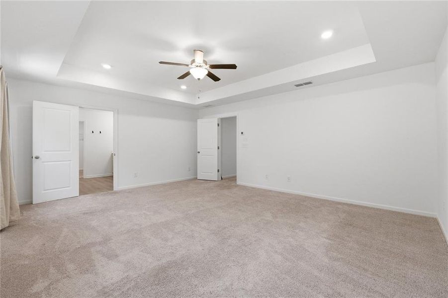 Spacious, unfurnished interior of a new home in Creekside, Dawsonville (Image 16). Spacious, unfurnished interior of a new home in Creekside, Dawsonville (Image 16).