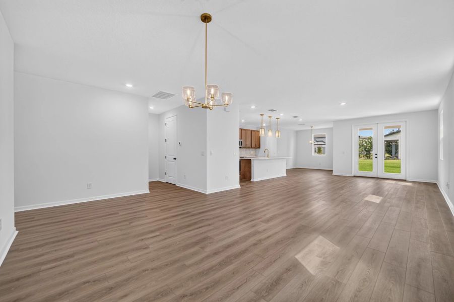 Spacious, unfurnished interior of a new home in Northlake at Ovation, Winter Garden (Image 15). Spacious, unfurnished interior of a new home in Northlake at Ovation, Winter Garden (Image 15).