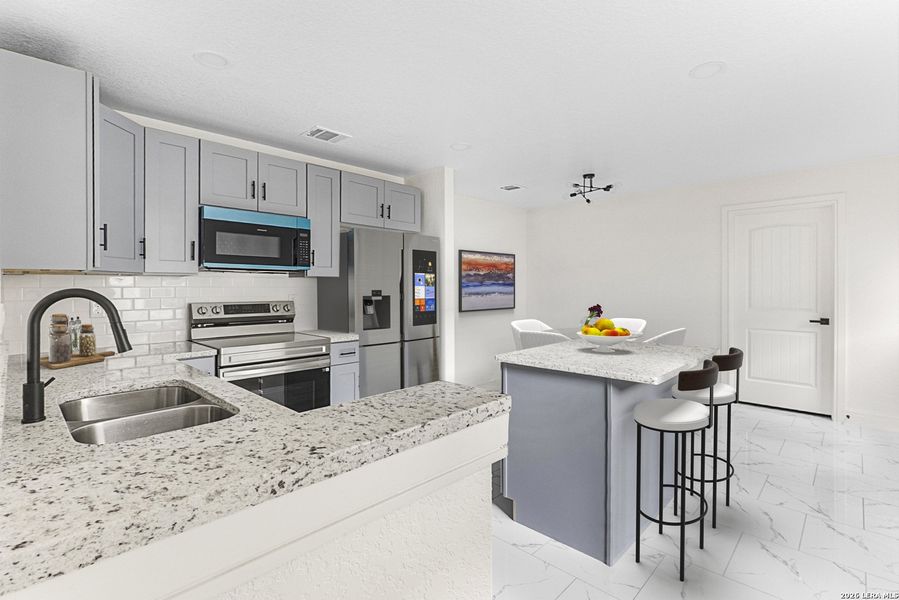 Furnished interior view inside a new home in , Spring Branch (Image 6).
