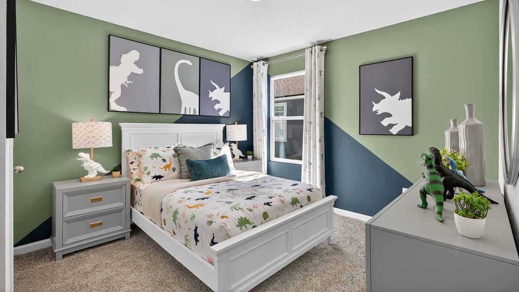 Representative furnished interior of a home built from the CALI by D.R. Horton in Copes Landing, Jacksonville (Image 28).