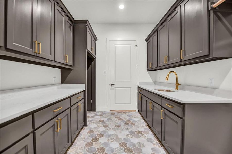 Furnished interior view inside a new home in , Aledo (Image 18).