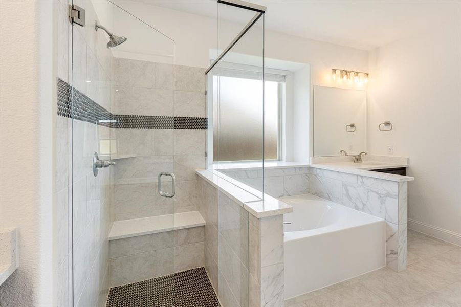 Furnished interior view inside a new home in Hampton Park, Glenn Heights (Image 10).