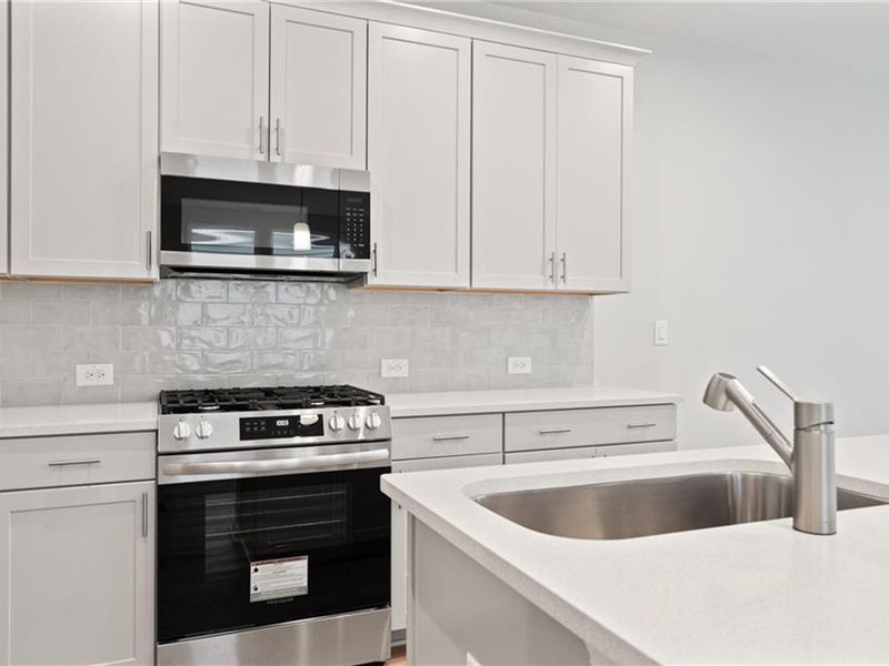 Close-up of interior finishes inside a home in The Village at Shallowford, Kennesaw (Image 10).