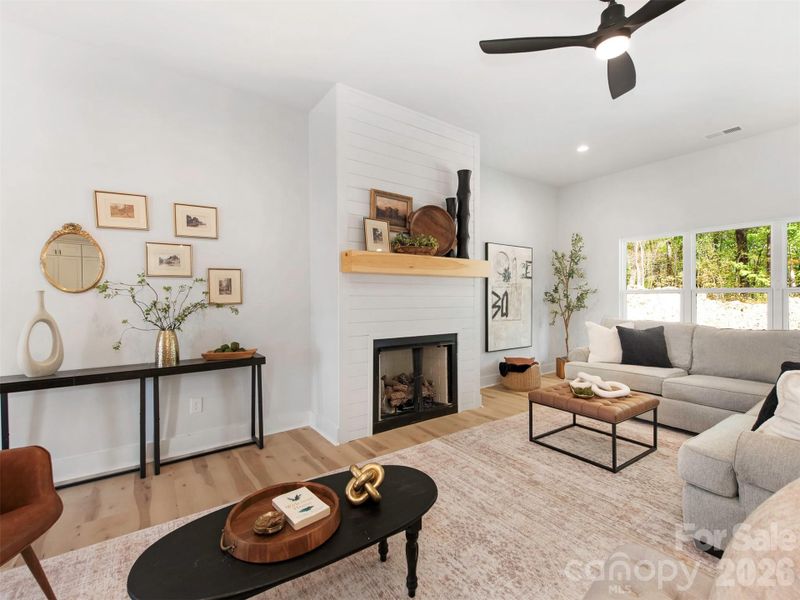 Furnished interior view inside a new home in , Stanfield (Image 5).