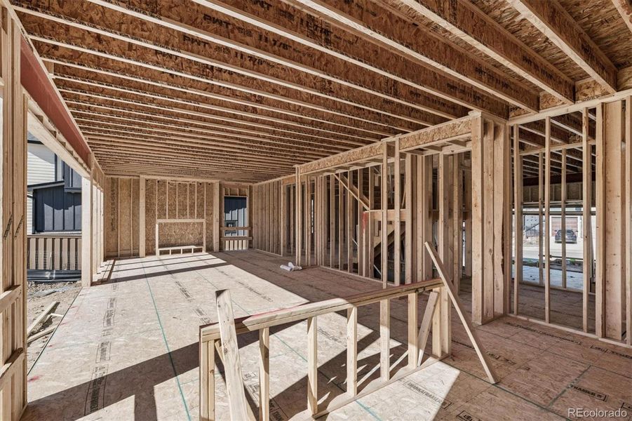 In-progress construction of a new home in , Louisville, CO (Image 26).
