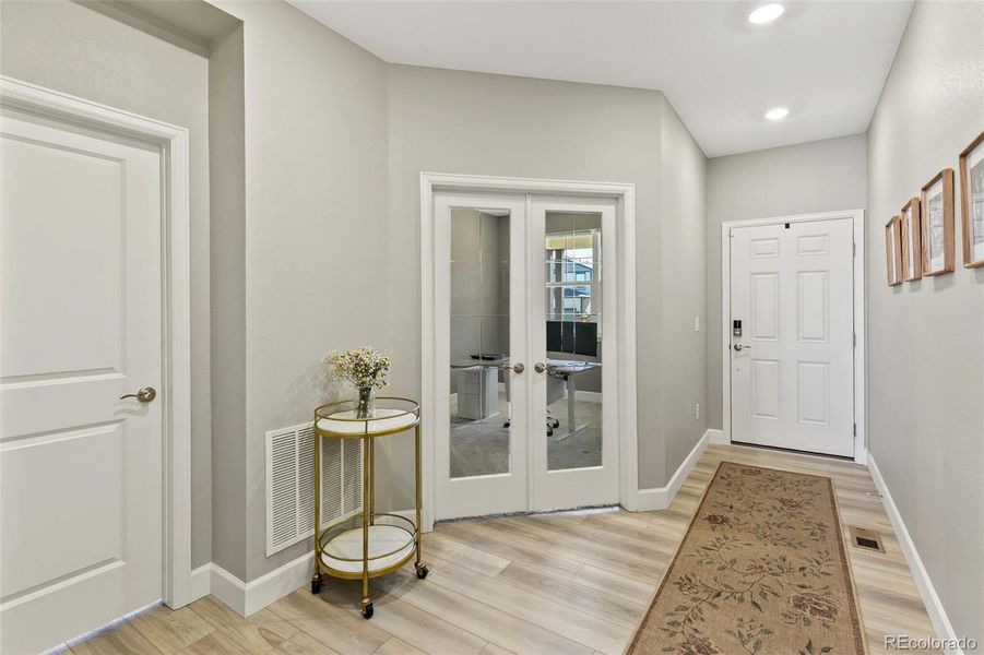 Furnished interior view inside a new home in Sunstone Village at Terrain, Castle Rock (Image 14). Furnished interior view inside a new home in Sunstone Village at Terrain, Castle Rock (Image 14).