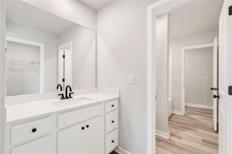 Furnished interior view inside a new home in Windsong Estates, McDonough (Image 10).