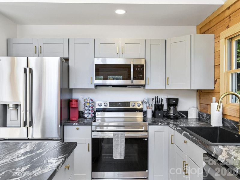 Furnished interior view inside a new home in , Canton (Image 10).