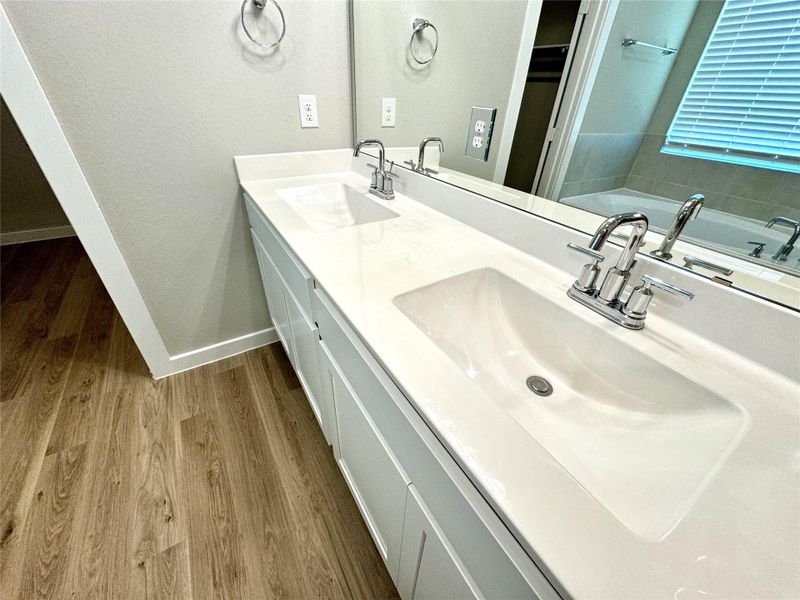 Close-up of interior finishes inside a home in , Cypress (Image 15).