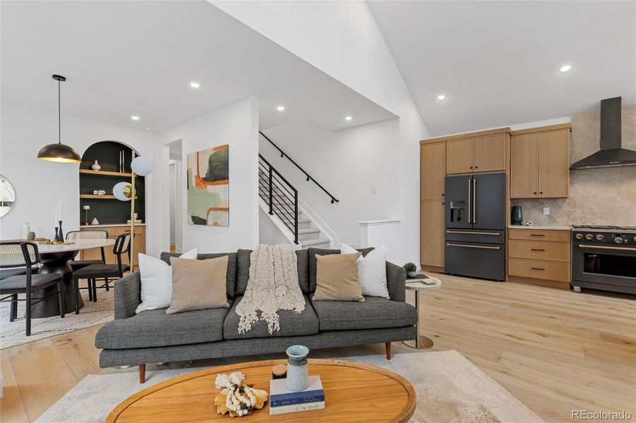 Furnished interior view inside a new home in , Lafayette (Image 9). Furnished interior view inside a new home in , Lafayette (Image 9).