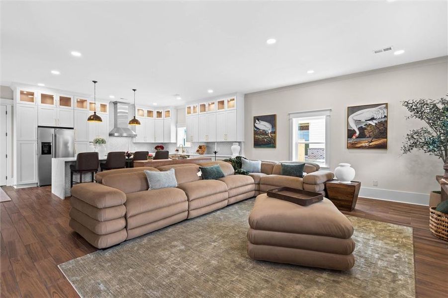 Furnished interior view inside a new home in , Rex (Image 30). Furnished interior view inside a new home in , Rex (Image 30).