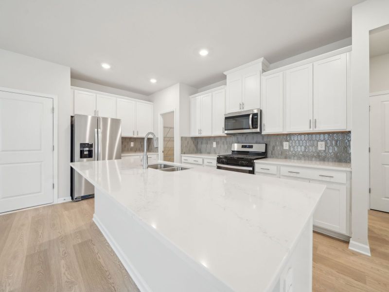Furnished interior view inside a new home in Hemingway - Reserve Series, Cumming (Image 4).