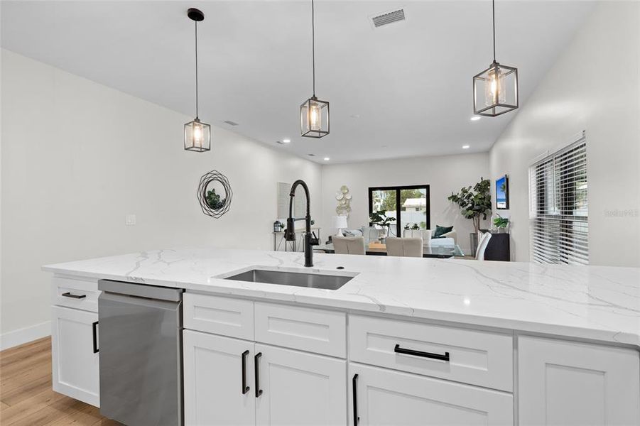 Furnished interior view inside a new home in , Tampa (Image 17).