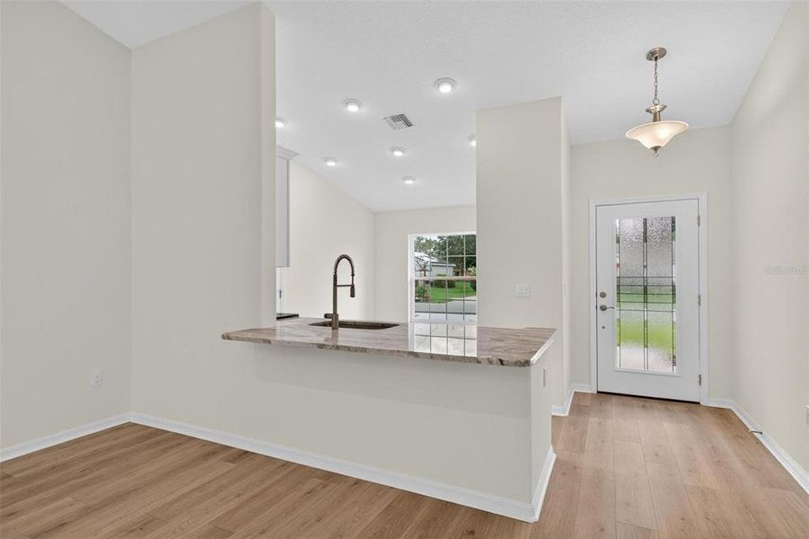 Furnished interior view inside a new home in , Palm Coast (Image 18).