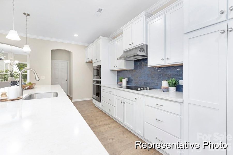 Furnished interior view inside a new home in Huntington Hills, Lincolnton (Image 10).