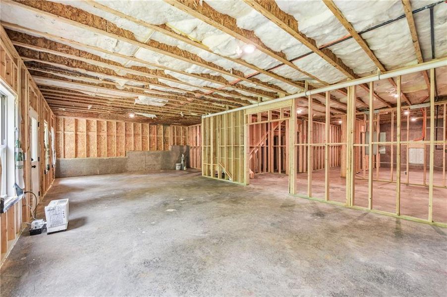 In-progress construction of a new home in Waterhaven, Cumming, GA (Image 50).