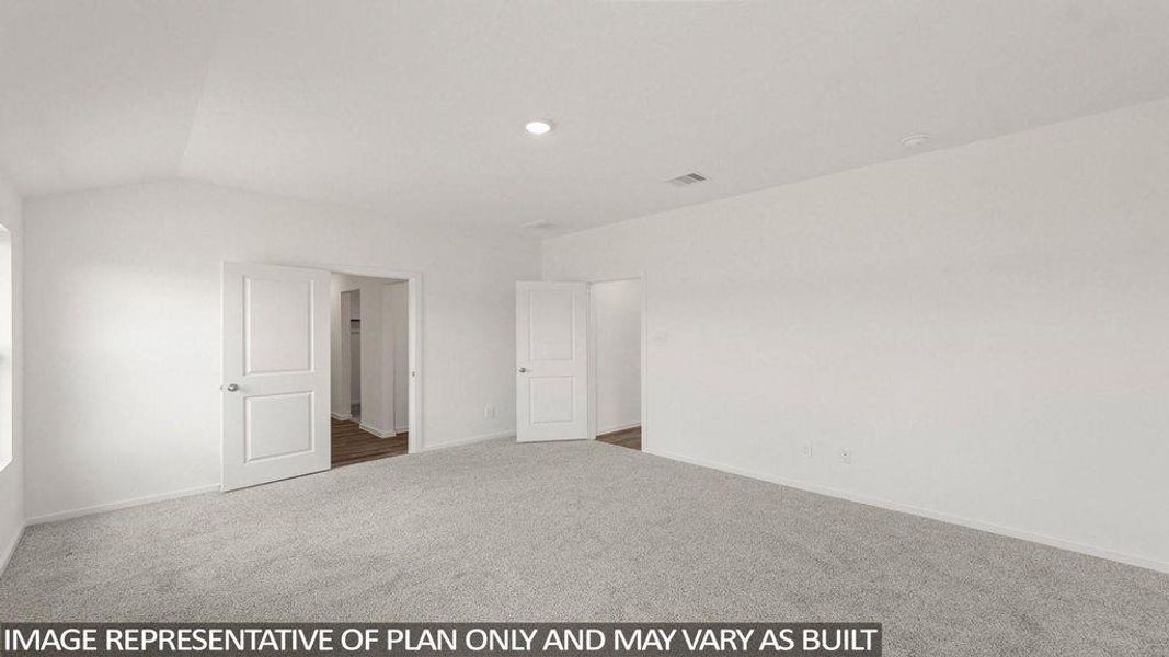 Spacious, unfurnished interior of a new home in New Waverly Station, New Waverly (Image 10).