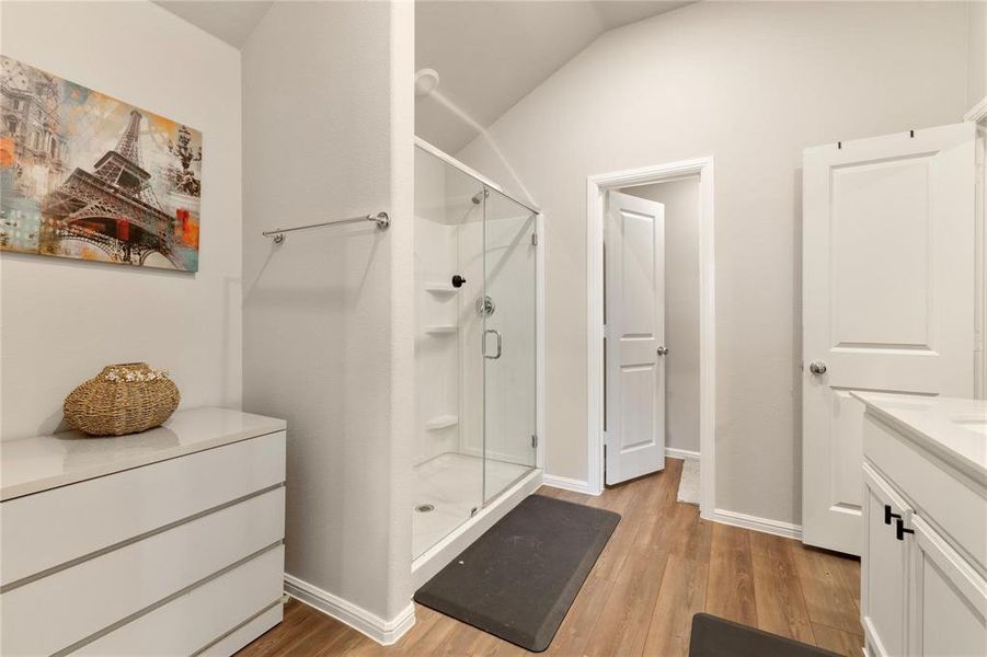 Furnished interior view inside a new home in Esperanza, Mesquite (Image 18). Furnished interior view inside a new home in Esperanza, Mesquite (Image 18).