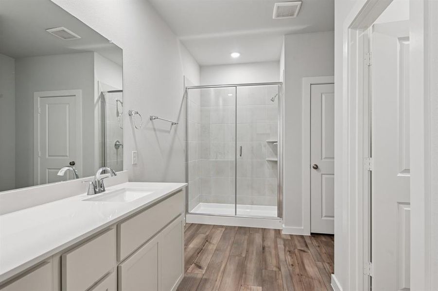 Furnished interior view inside a new home in Summerwood Estates, Red Oak (Image 7).