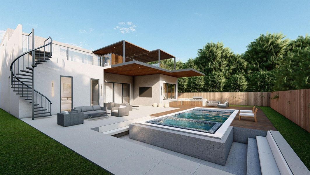 Exterior details and patio area of a home in , Wilton Manors (Image 24). Exterior details and patio area of a home in , Wilton Manors (Image 24).