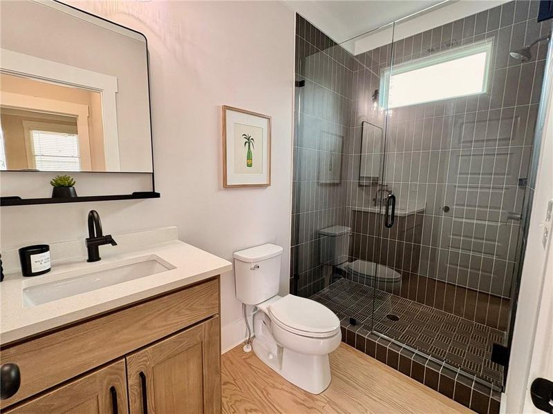 Furnished interior view inside a new home in , Atlanta (Image 18).