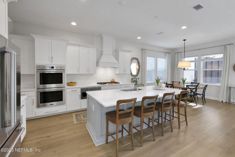 Furnished interior view inside a new home in Settler's Landing at Nocatee, Ponte Vedra (Image 52).