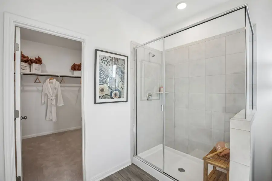 Representative furnished interior of a home built from the Sparrow by Taylor Morrison in Longview, Del Valle (Image 29).