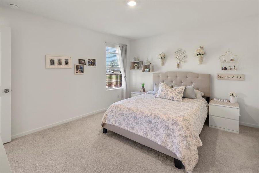 Furnished interior view inside a new home in Mobberly Farms, Pilot Point (Image 17).