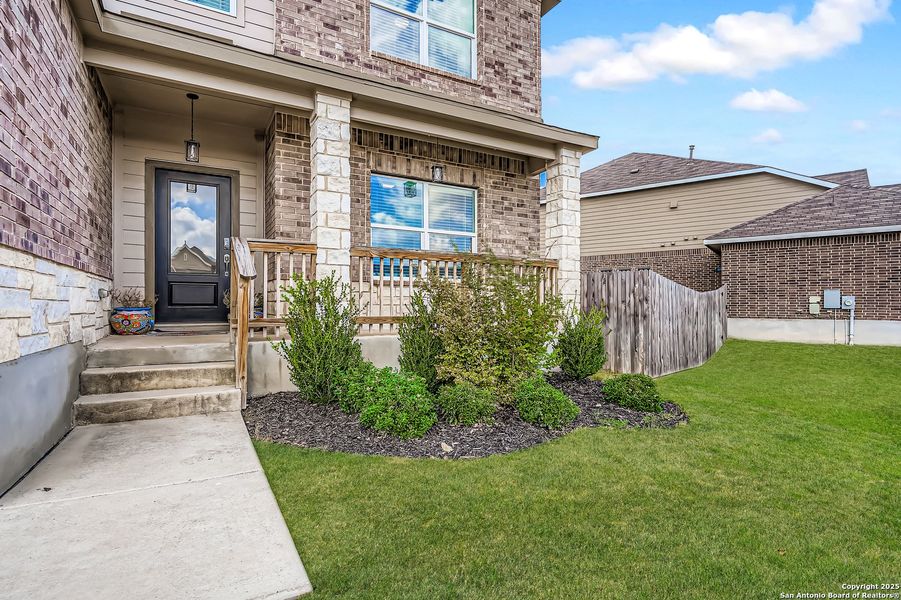 Exterior details and patio area of a home in , Bulverde (Image 2). Exterior details and patio area of a home in , Bulverde (Image 2).