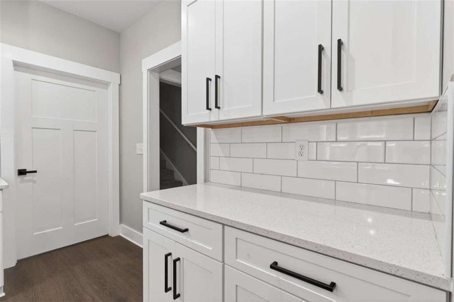 Furnished interior view inside a new home in , Silver Creek (Image 10). Furnished interior view inside a new home in , Silver Creek (Image 10).