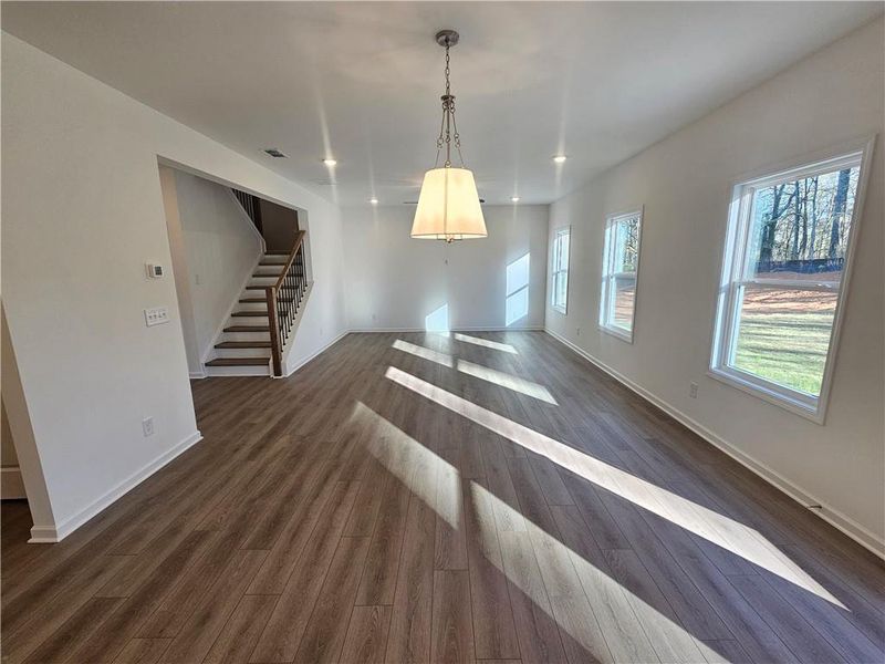 Spacious, unfurnished interior of a new home in The Estates at Casteel, Bethlehem (Image 18).