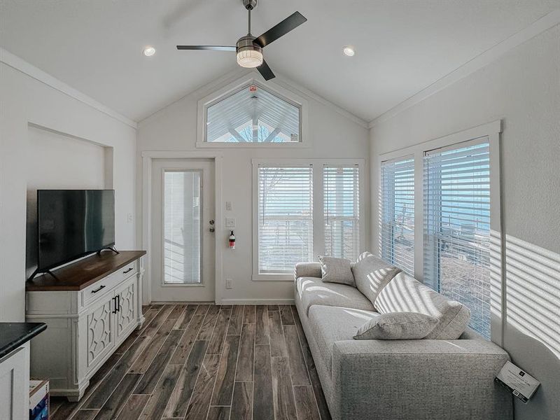 Furnished interior view inside a new home in , Kerens (Image 7). Furnished interior view inside a new home in , Kerens (Image 7).