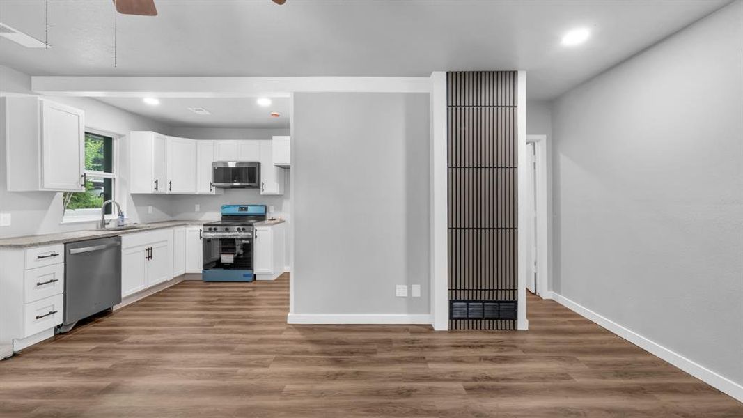 Furnished interior view inside a new home in , Weatherford (Image 8).