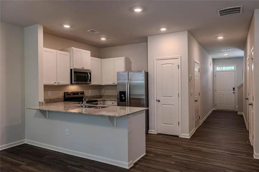 Furnished interior view inside a new home in Old Summerville Village, Rome (Image 7). Furnished interior view inside a new home in Old Summerville Village, Rome (Image 7).
