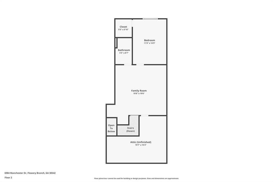2D floor plan layout of this home in Cambridge, Flowery Branch, GA (Image 7). 2D floor plan layout of this home in Cambridge, Flowery Branch, GA (Image 7).