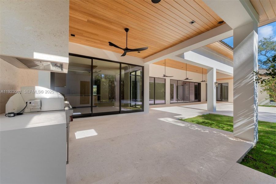 Exterior details and patio area of a home in , Pinecrest (Image 25). Exterior details and patio area of a home in , Pinecrest (Image 25).